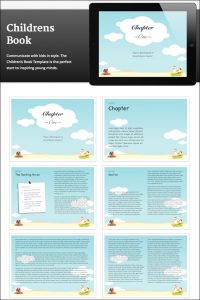 children's book template childrensbook