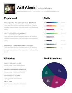 page resume template one page resume template