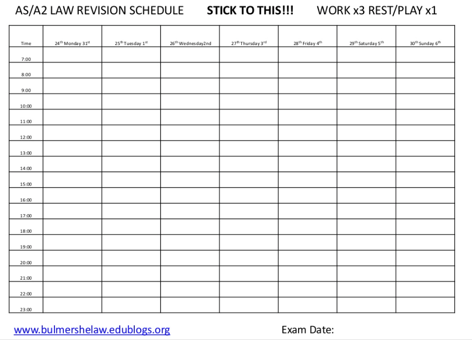 24 hour day planner