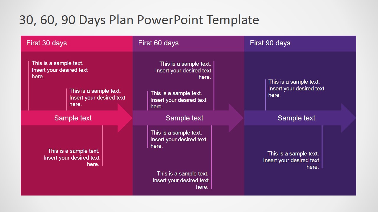 30 60 90 day plan template powerpoint