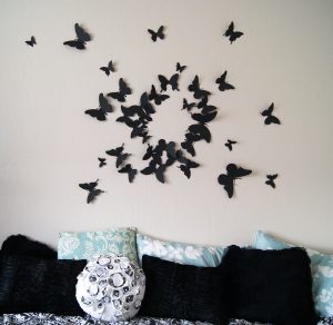 d wall art d butterfly wall art