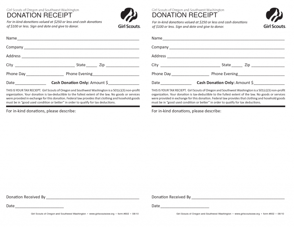 501c3 donation receipt template business