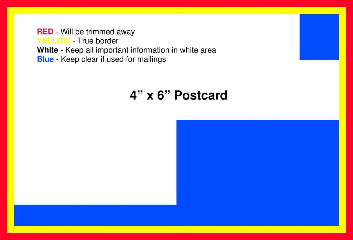 5 7 Postcard Template Template Business
