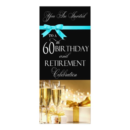 60 th birthday invitation