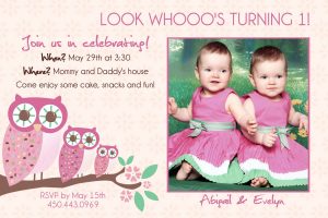 th birthday invitations twin birthday invitations