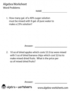 th grade algebra problems word problems solver online printable