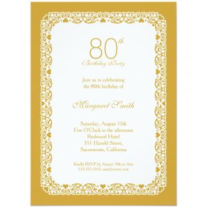 th birthday party invitations elegant lace th birthday party invitations choose your own colors