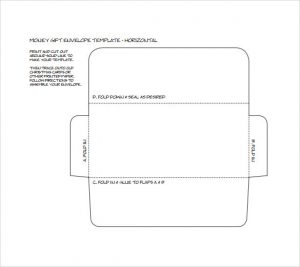 a envelope template money gift envelope template