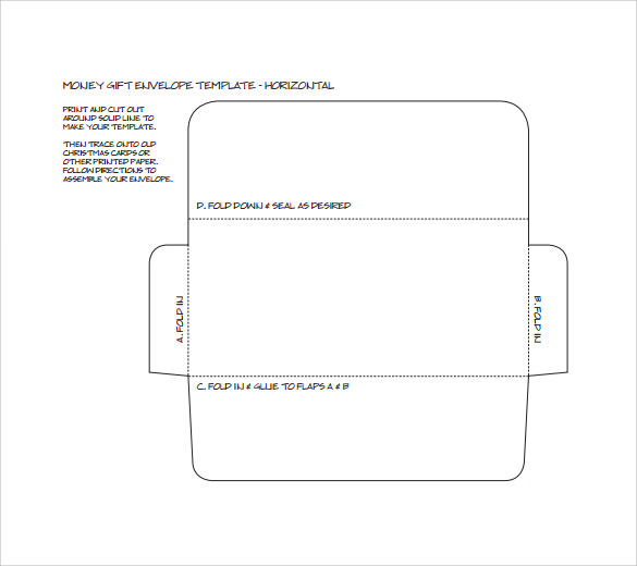 a2 envelope template