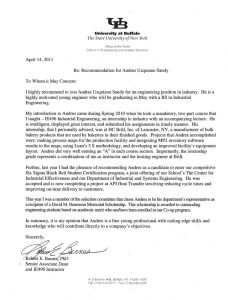 academic recommendation letter academic recommendation letter