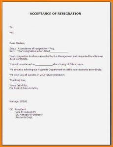 acceptance letter template accepted resignation letter format resignationacceptanceletter jpg