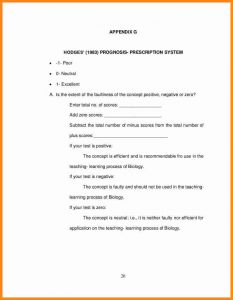 acceptance letter template appendices format example