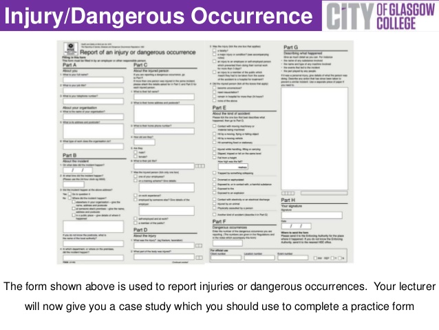 accident report template