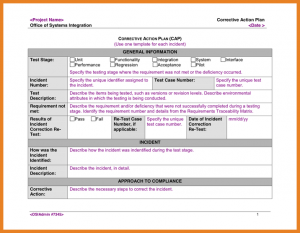 action plan template excel corrective action plan template corrective action plan template