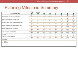 action plans format gotomarket business plan template