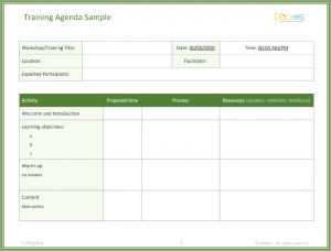 agenda template word training agenda template featured image