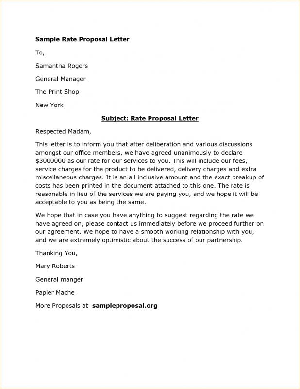 agreement letter sample