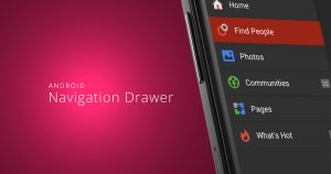 android app template android navigation drawer slider menu