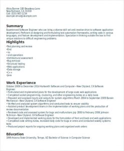 android developer resume experienced resume format for software developer