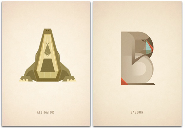 animal alphabet letters