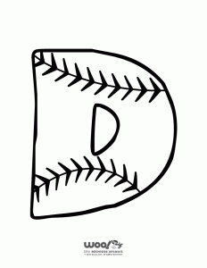 animal alphabet letters baseball alphabet d