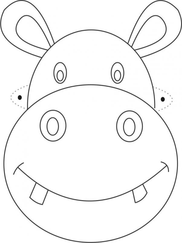 animal masks template