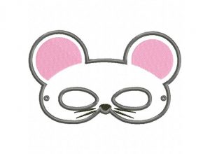 animal masks template mouse mask x hoop