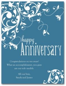 anniversary card template img page