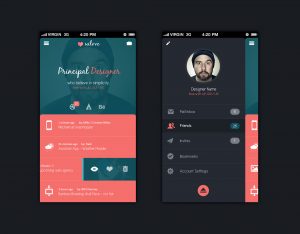 app design template aopmy