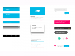 app designs templates material design ui kit sketch