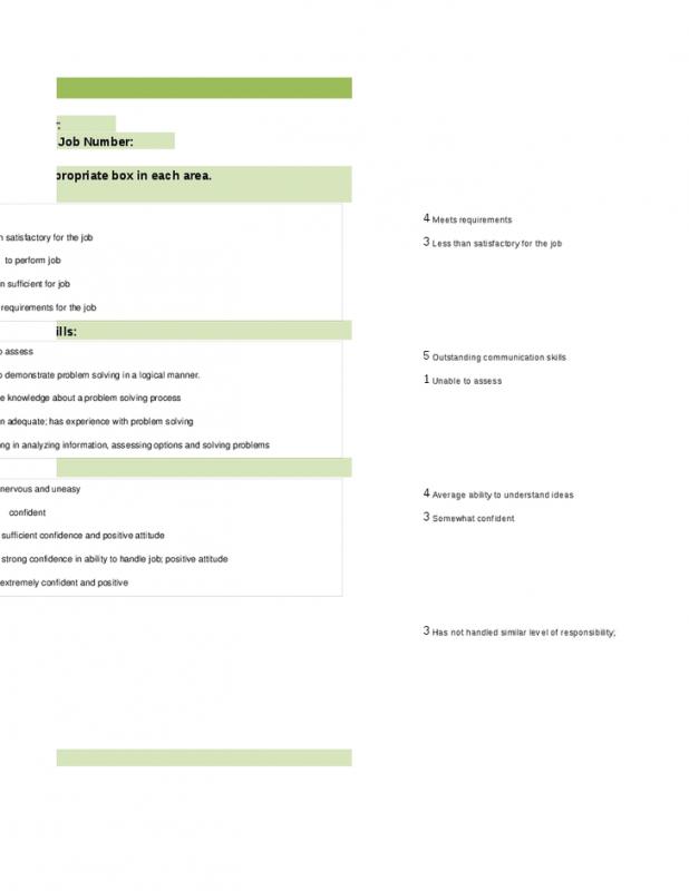 applicant form template