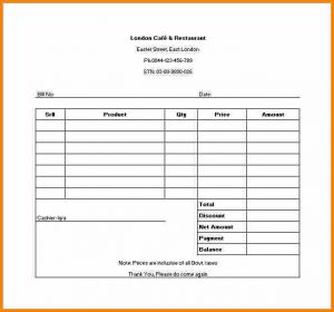 application for employment template example of receipt sample restaurant receipt template in excel