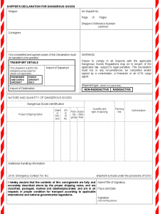 application for employment templates shippers application for dangerous goods d