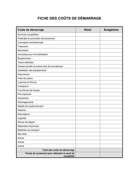 application form templates