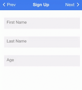 application form templates form validation