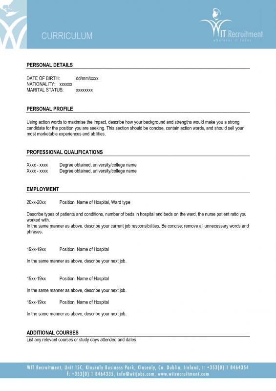 application form templates