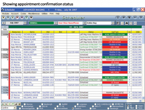 appointment scheduling template picture