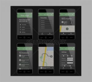 apps design template mobile app layout designs