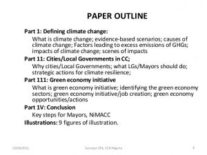 argumentative essay outline template green economy as a viable strategy for abating climate change effects in nigerian citiesefik paper