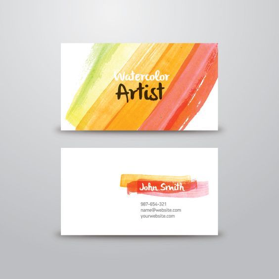 Artist Business Card Template Business   Artist Business Card Ccaa17f65cdfa2583cfecfa5a89e11bb Painter Logo Design Artist Business Cards 