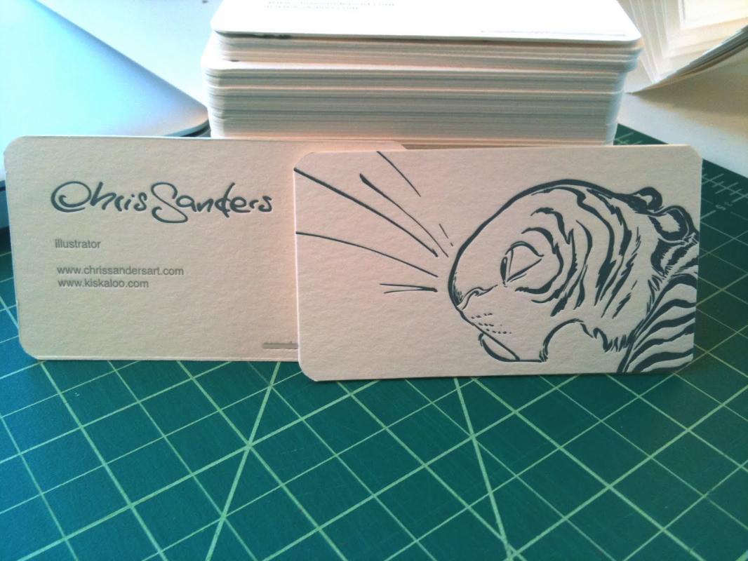 artist business card