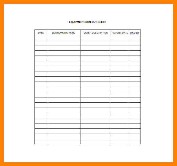 attendance sheet excel