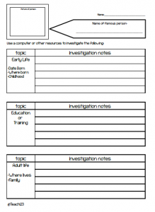 auto biography outline screen shot at pm