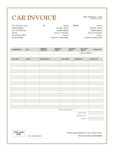 automotive repair invoices vehicle invoice template car invoice template x dbwgze