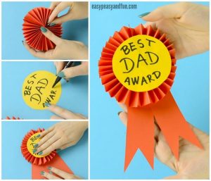 award ribbon template paper award ribbon fathers day craft