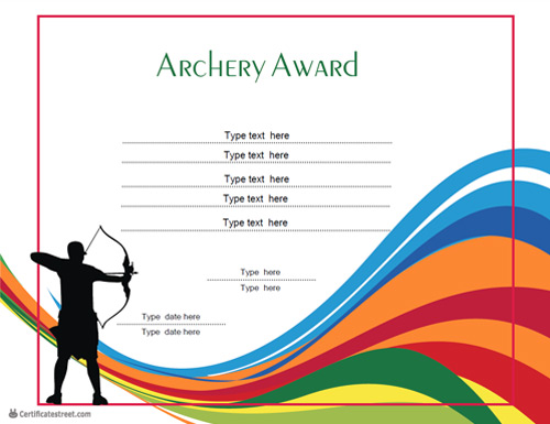 award templates free