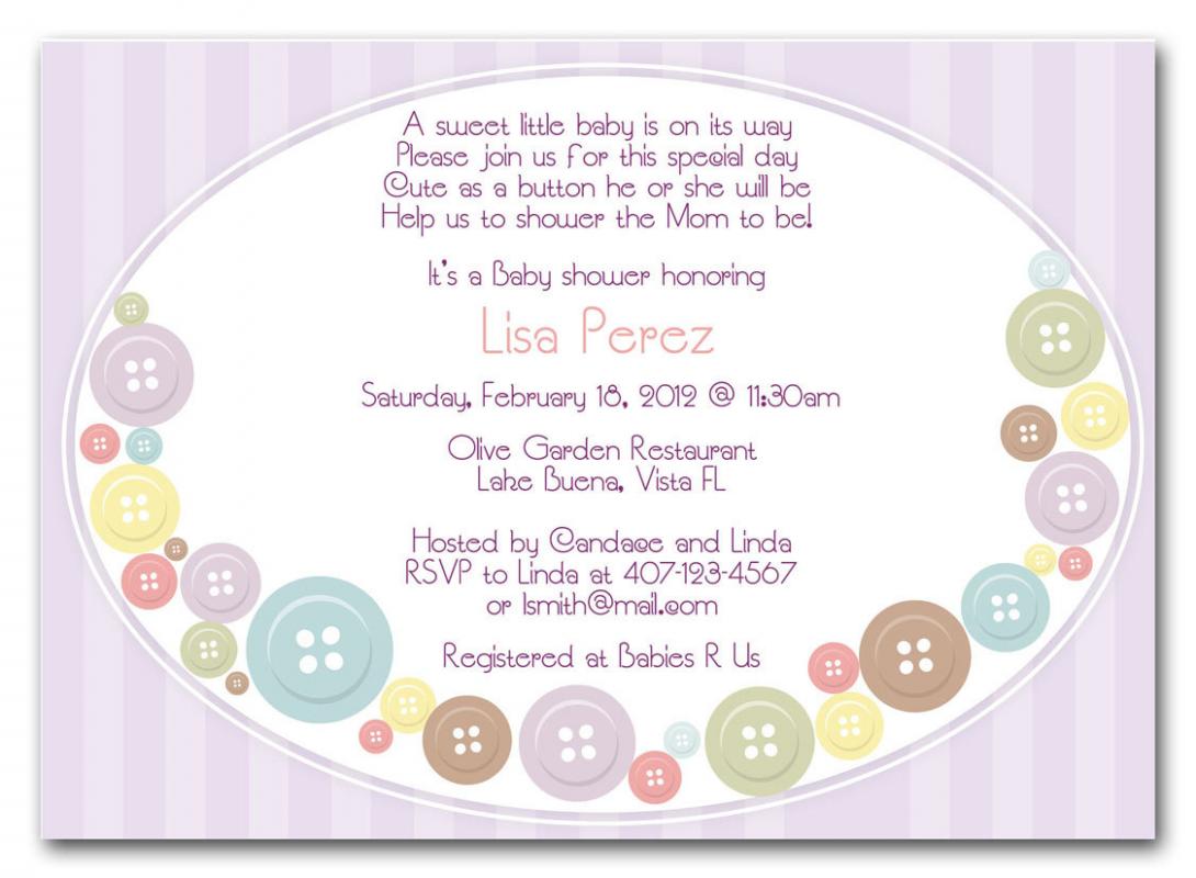 baby shower card printable