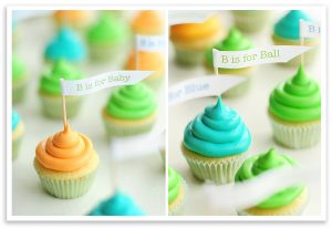 baby shower to do list baby cupcake