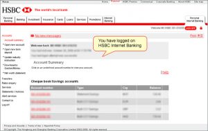 bank statement example logon en