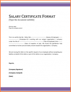 bank statement template salary statement sample format salary certificate letter format sample resizec